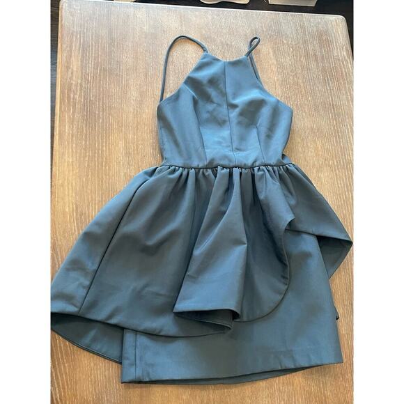 CAMEO Blue Gray Party Dress XS - Picture 2 of 7